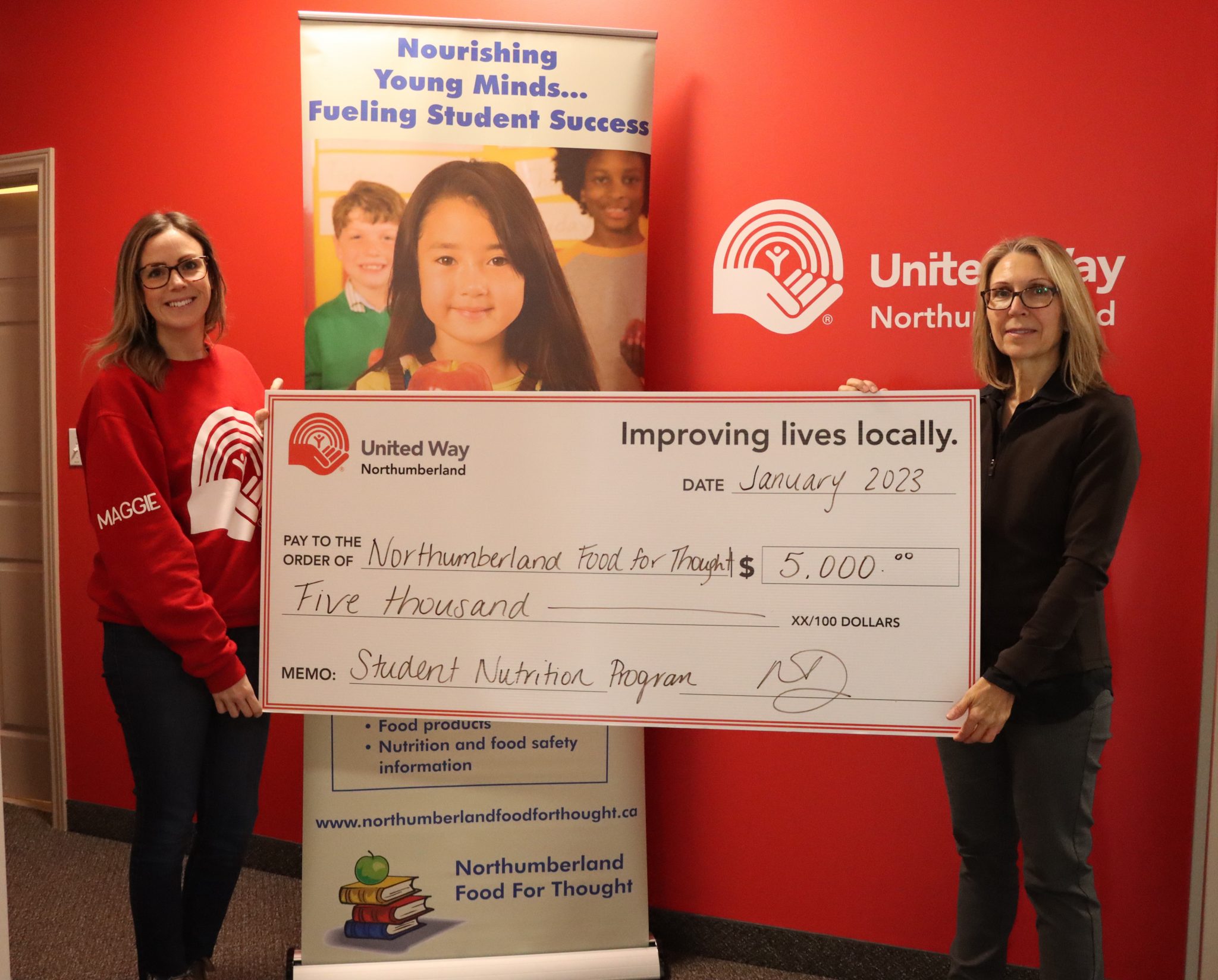 Image of Northumberland Food for Thought Receives United Way Community Impact Grant