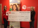 Pictured From L To R Maggie Darling Acting Executive Director Of Northumberland United Way And Beth Kolisynk Community Development Coordinator For Northumberland Food For Thought. 