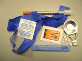Contents of safe injection kit.