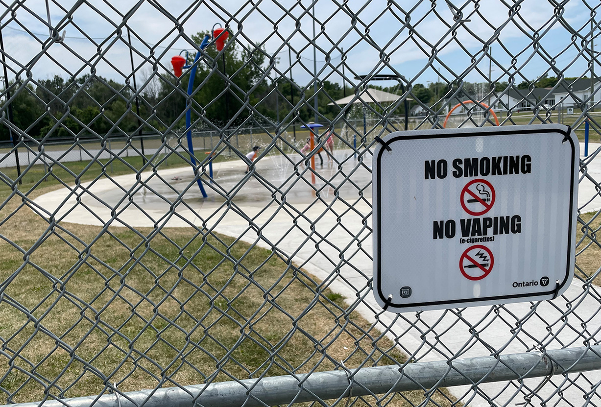 Image of HKPR District Health Unit Reinforces Smoke-Free Ontario Act in Outdoor Public Spaces