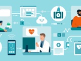 Graphic Of People Working On Their Computers And Phones